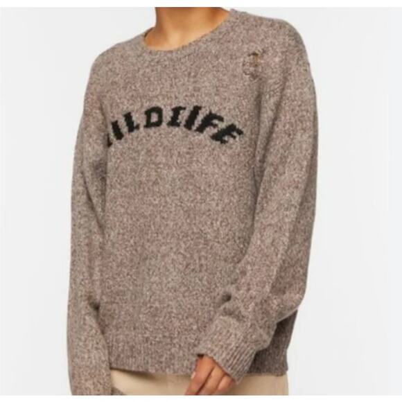 Men's Crewneck Sweater - Wildlife forever 21 - Picture 16 of 16